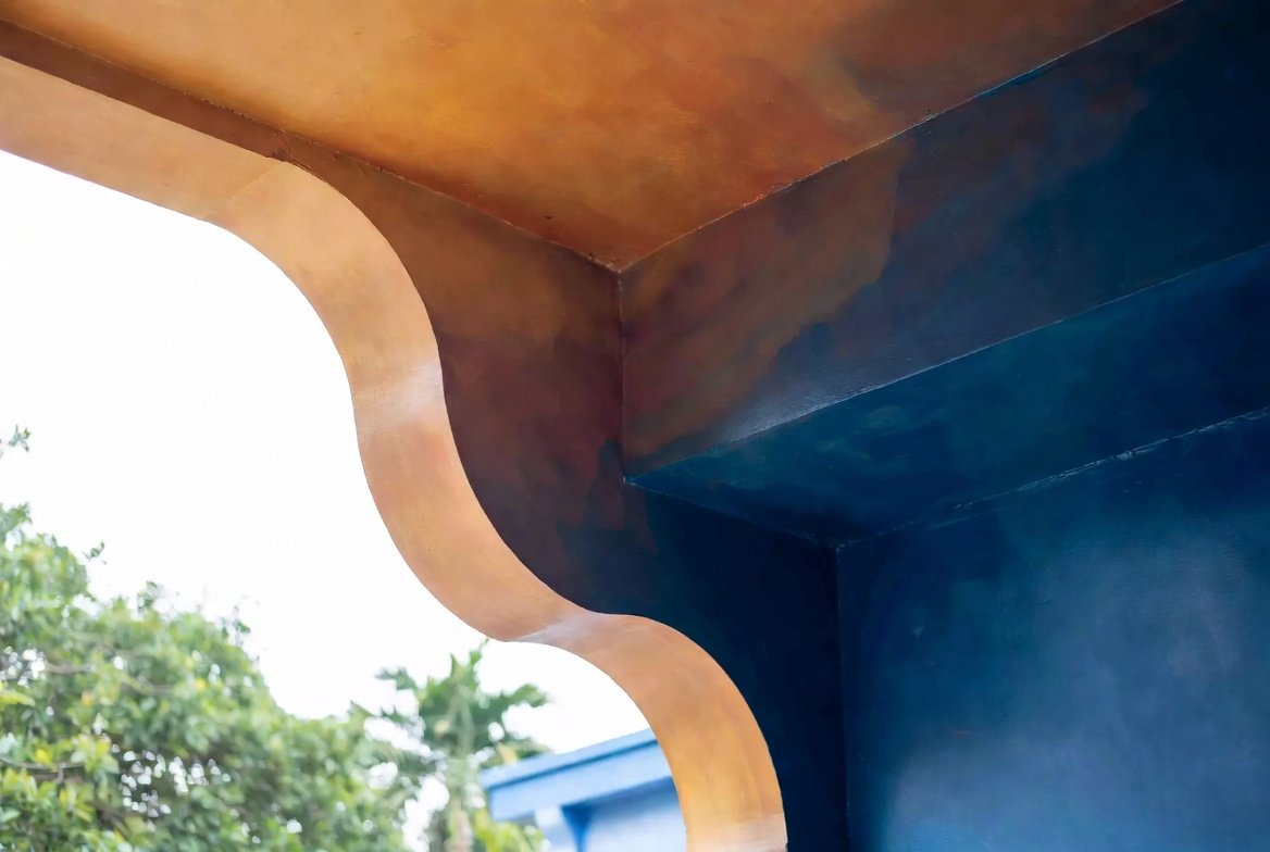 Architectural painting details