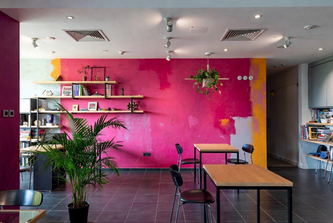 Vibrant interior color schemes